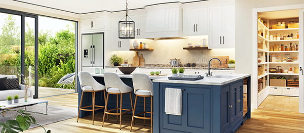 Custom kitchen remodel in New Jersey featuring premium materials and expert craftsmanship