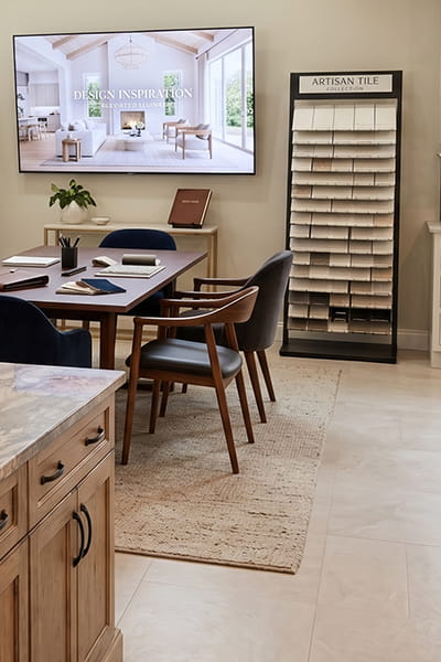 Home renovation showroom inspiration for kitchens bathrooms and additions in New Jersey