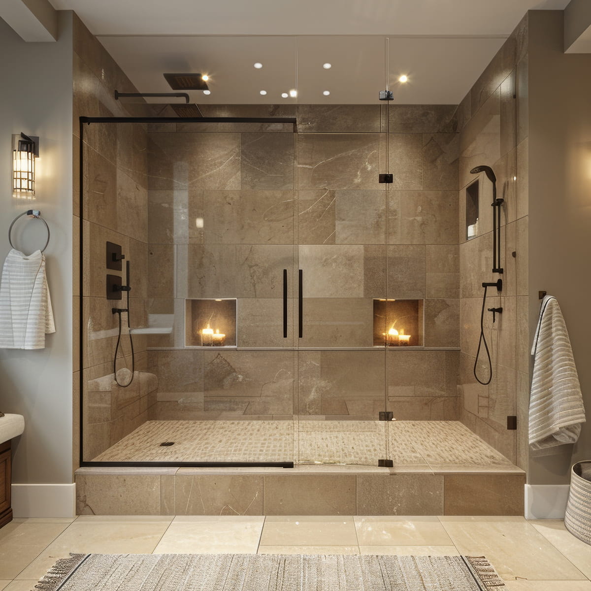 Bathroom remodel contractors in Cream Ridge NJ creating custom bathroom renovations with premium materials