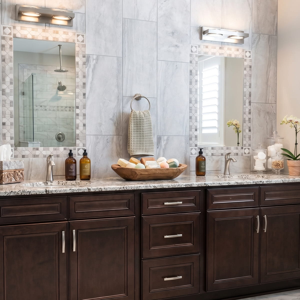 Bathroom remodel contractors in Millstone NJ creating custom bathroom renovations with premium materials