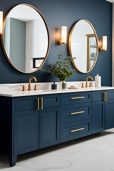 Bathroom remodel completed by bathroom remodeling contractors in Hamilton Township NJ