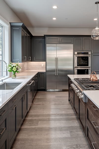Kitchen remodel completed by kitchen remodel contractors in Robbinsville NJ