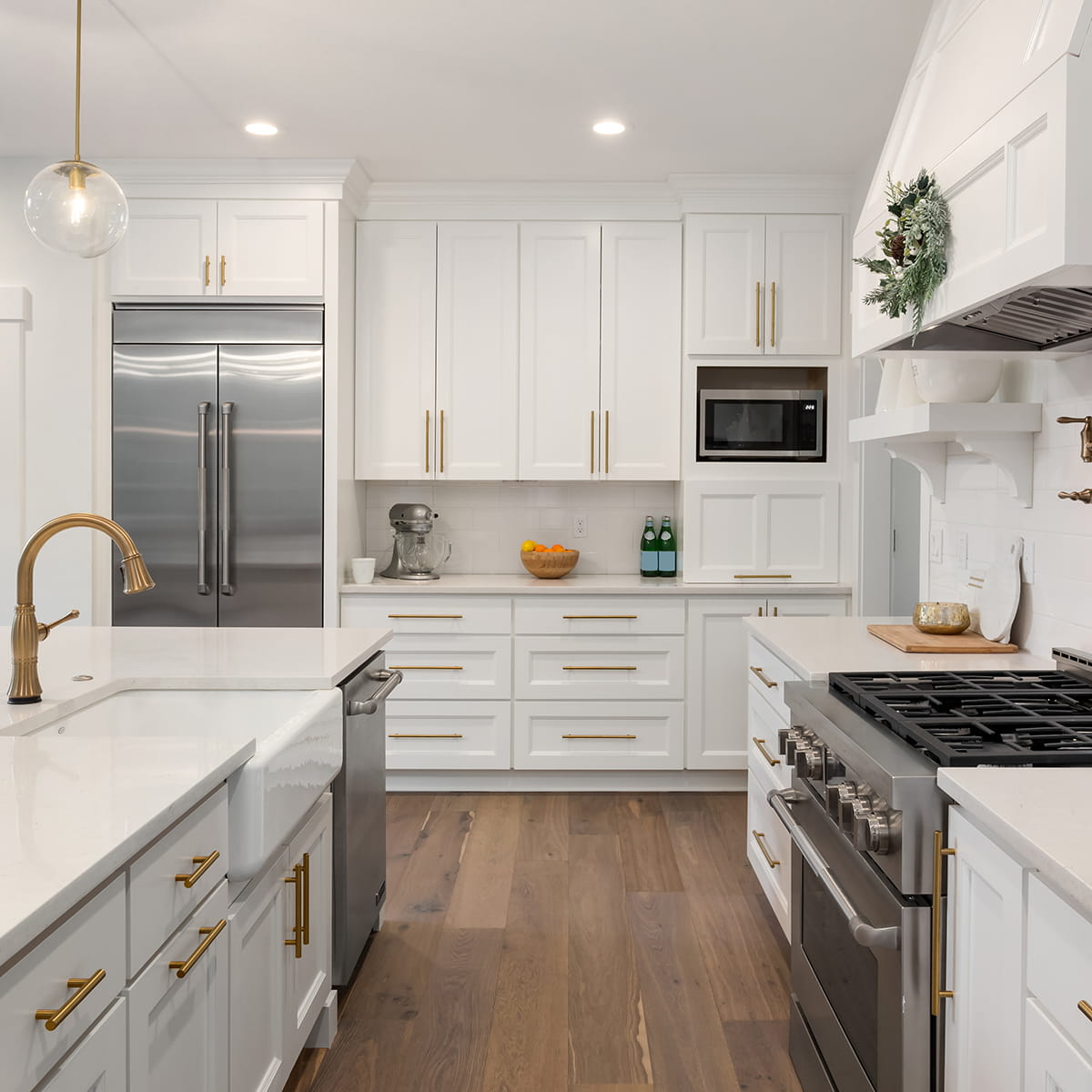 Modern kitchen remodel completed by trusted kitchen remodel contractors in New Jersey